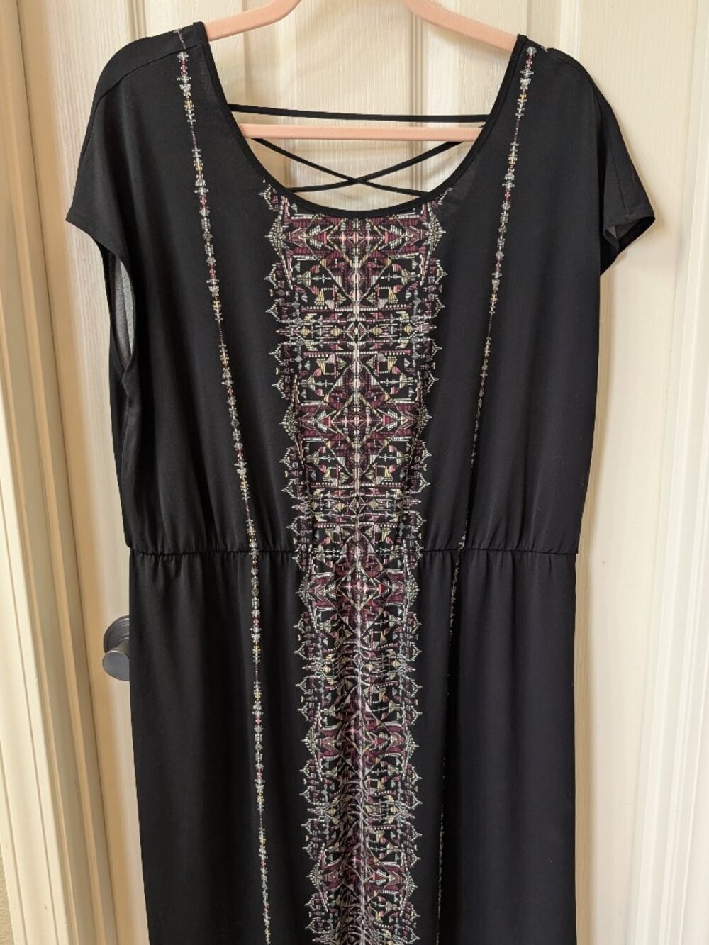 NWT Maurices Stretch Mini-Dress Aztec Print Size 0